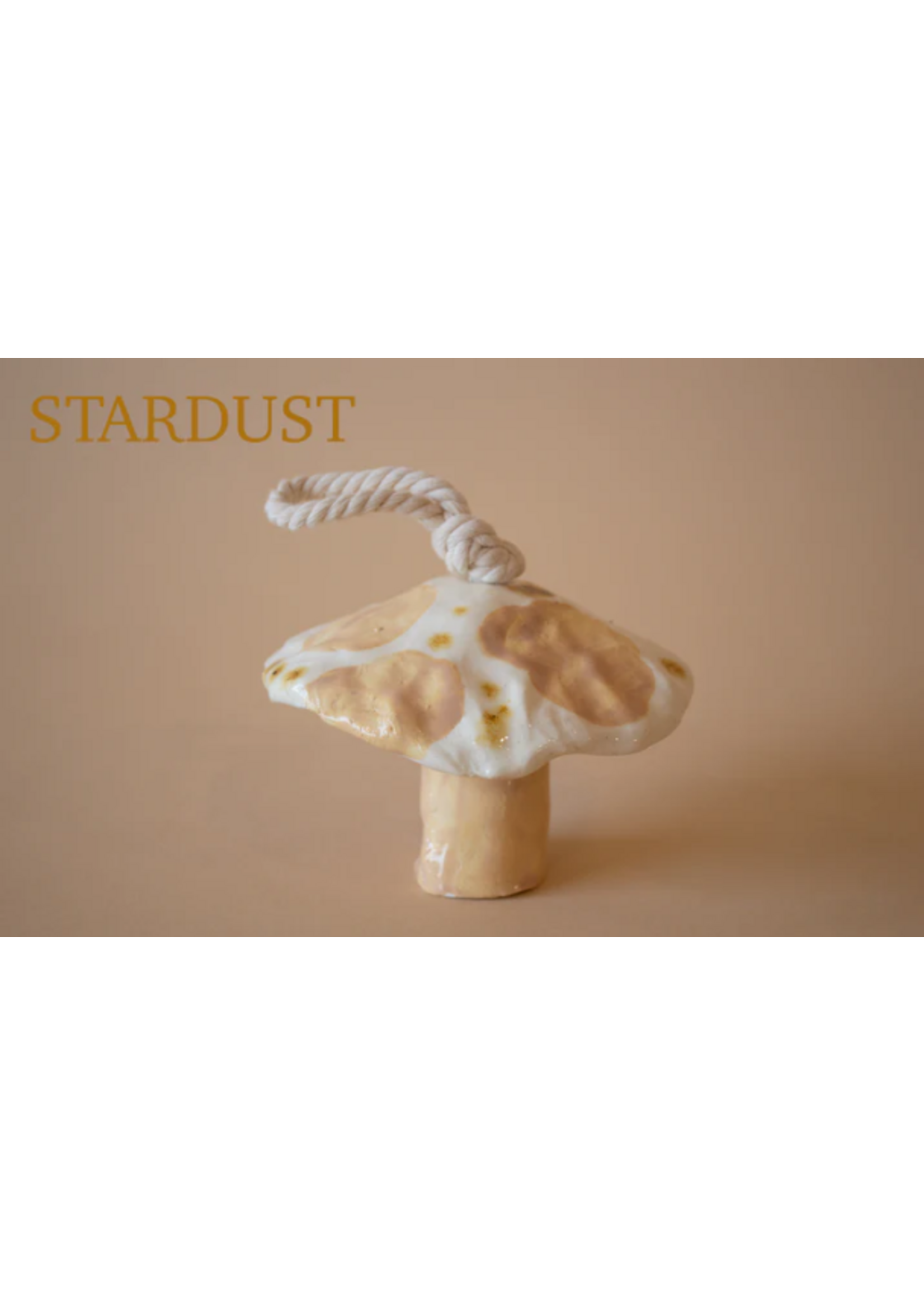 Frances Lowman Mushroom Ornament