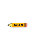 SCAD SCAD Pencil Enamel Pin