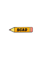 SCAD SCAD Pencil Enamel Pin