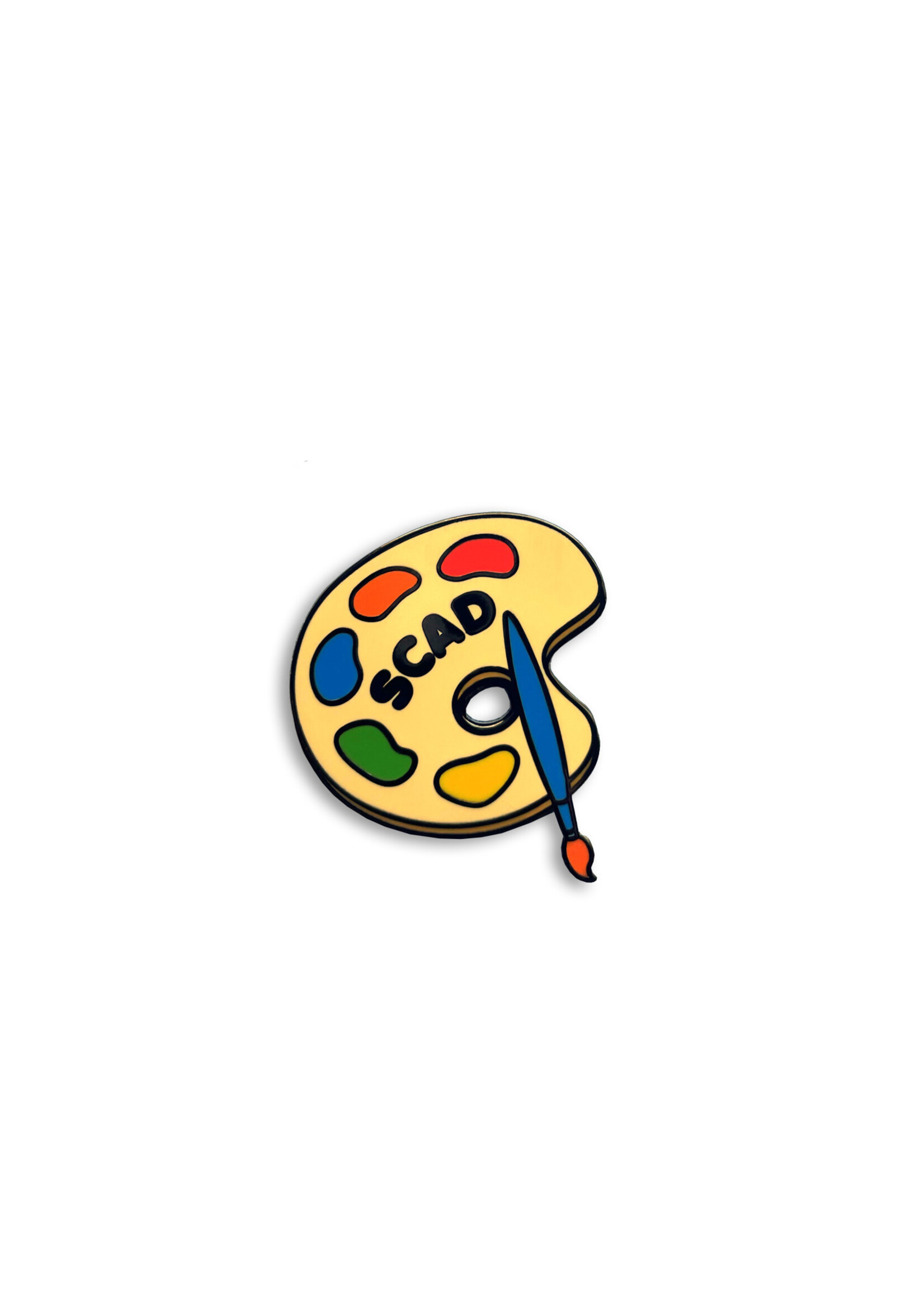 SCAD SCAD Palette Enamel Pin