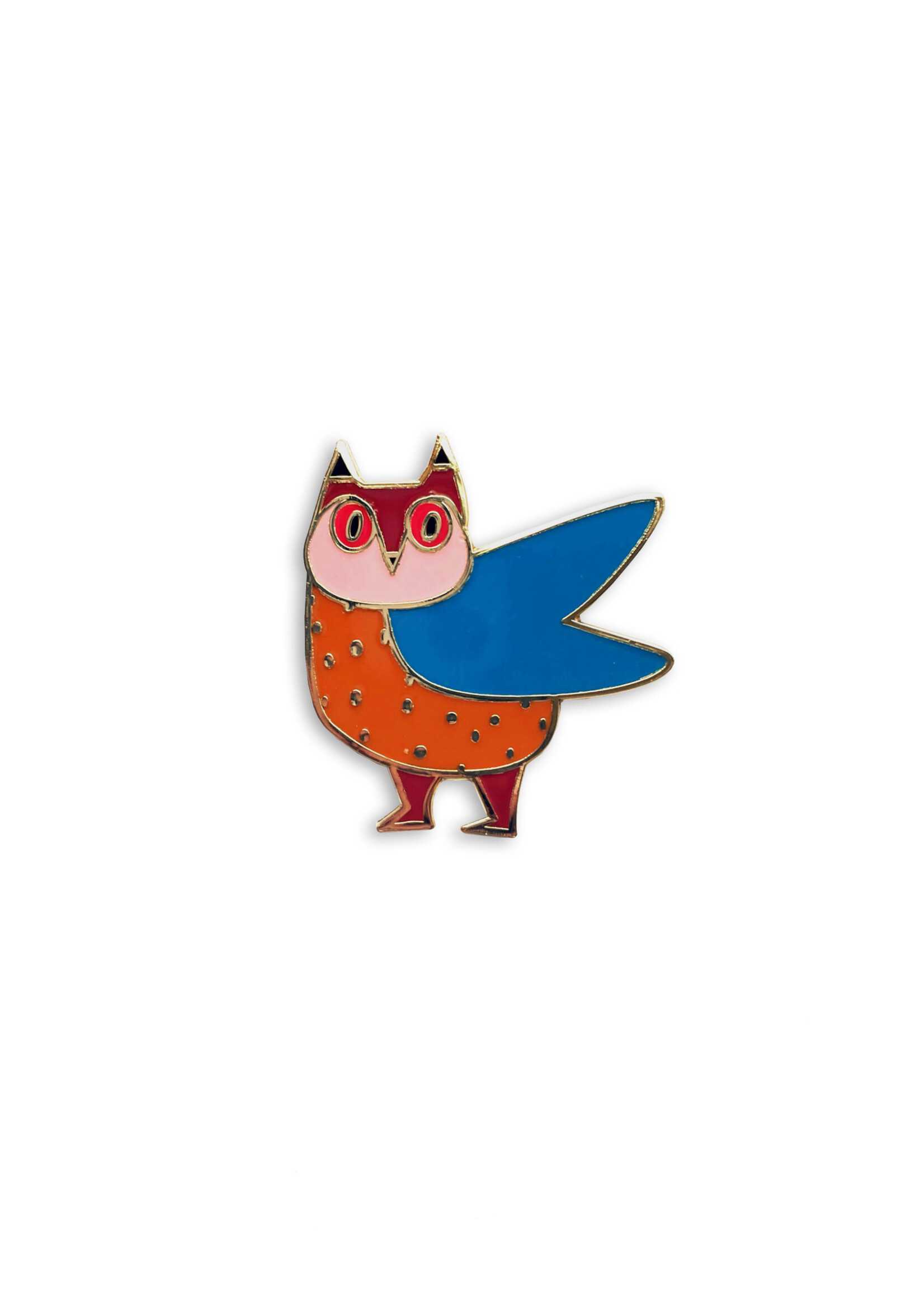SCAD Abel Macias Owl Enamel Pin