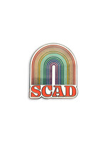 SCAD SCAD Neon Rainbow Enamel Pin