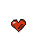 SCAD SCAD 8BIT Heart Enamel Pin