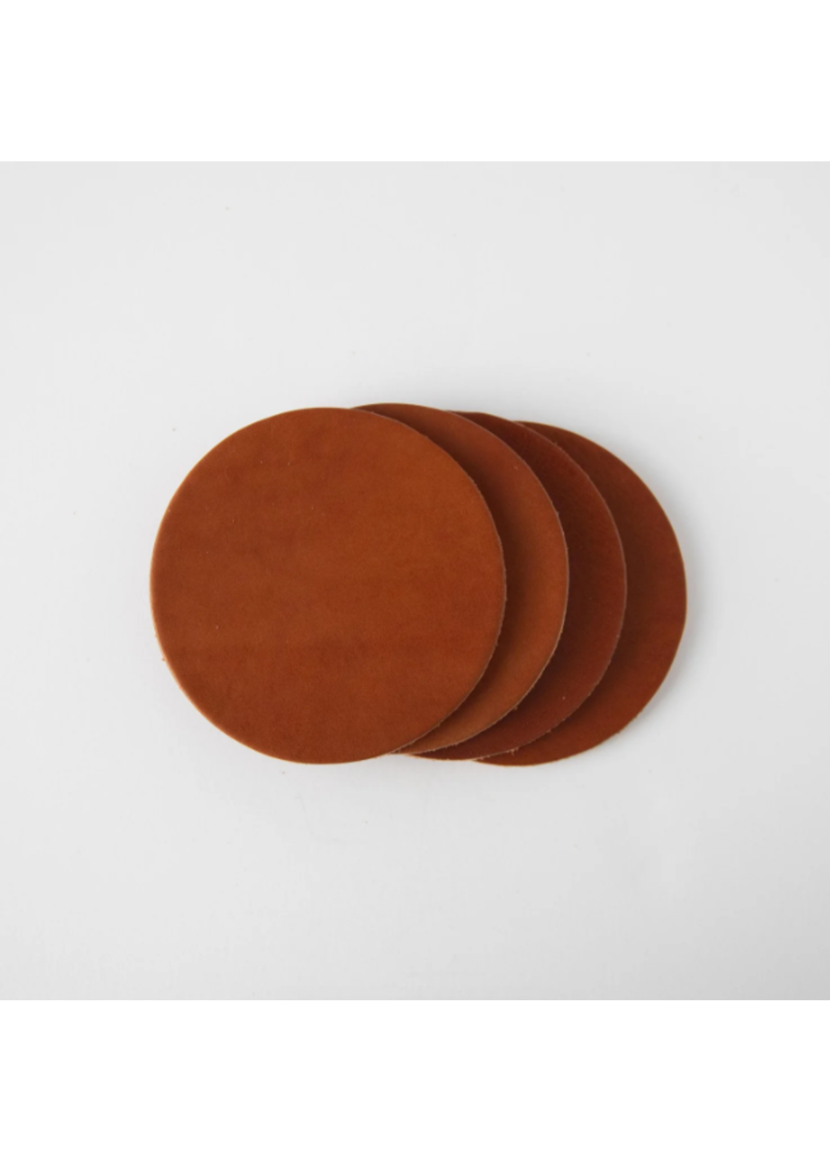 Kyle Martin Leather Coasters
