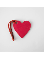 Kyle Martin Leather Heart Tag