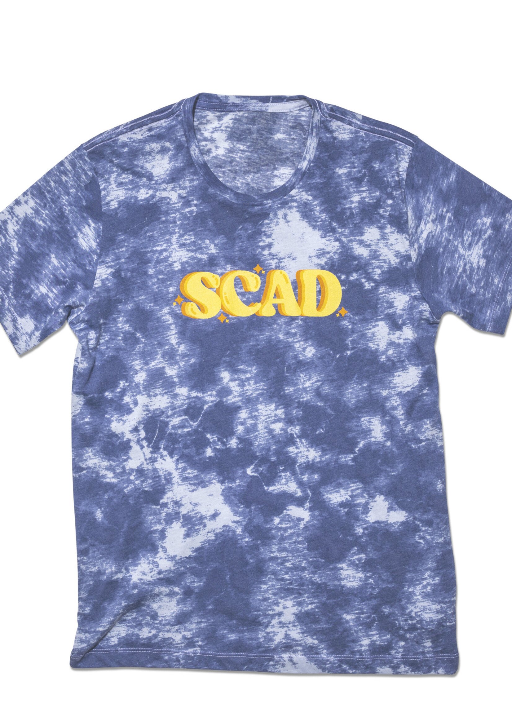 SCAD SCAD Blue Tie Dye T-Shirt