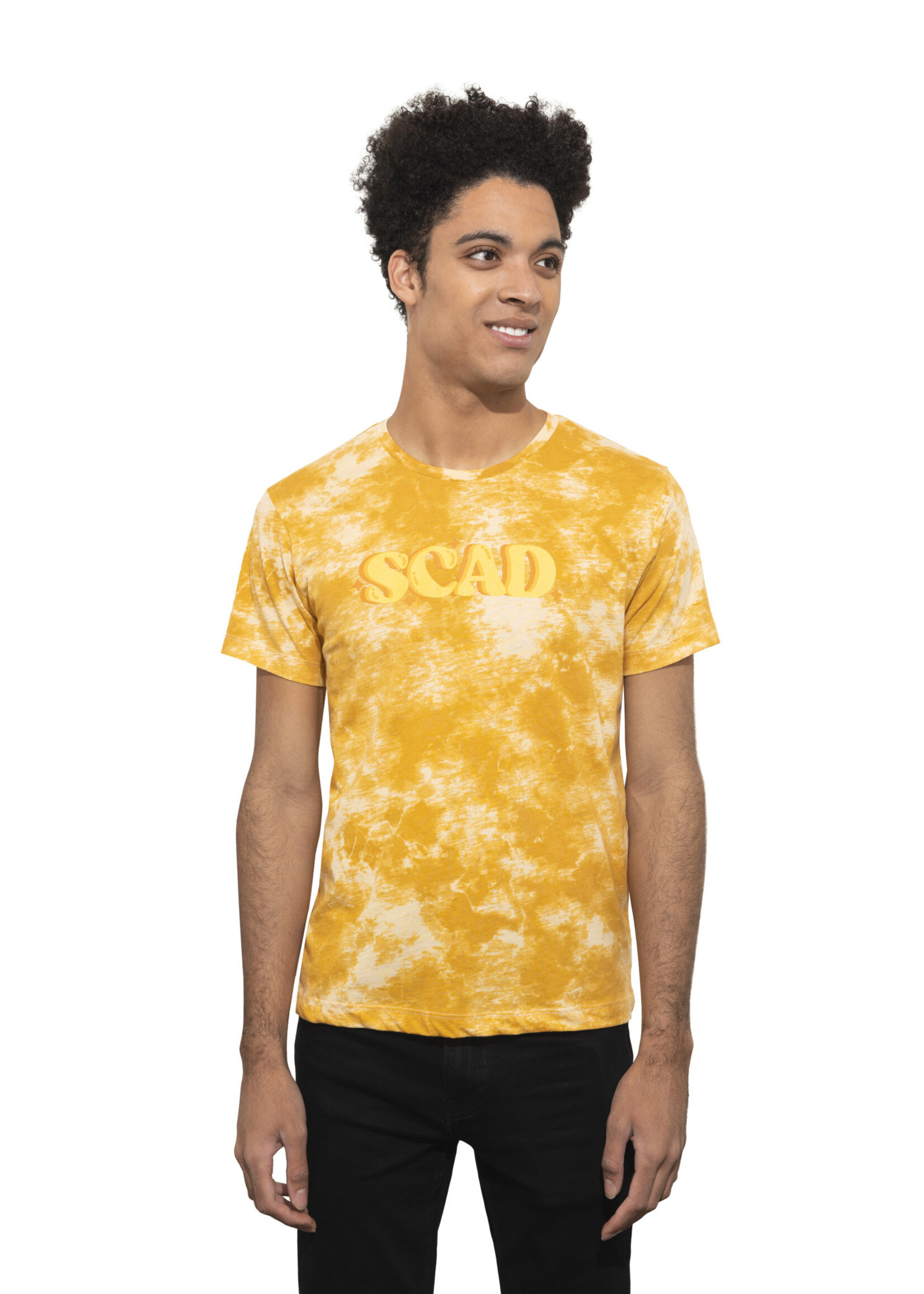 SCAD SCAD Gold Tie Dye T-Shirt