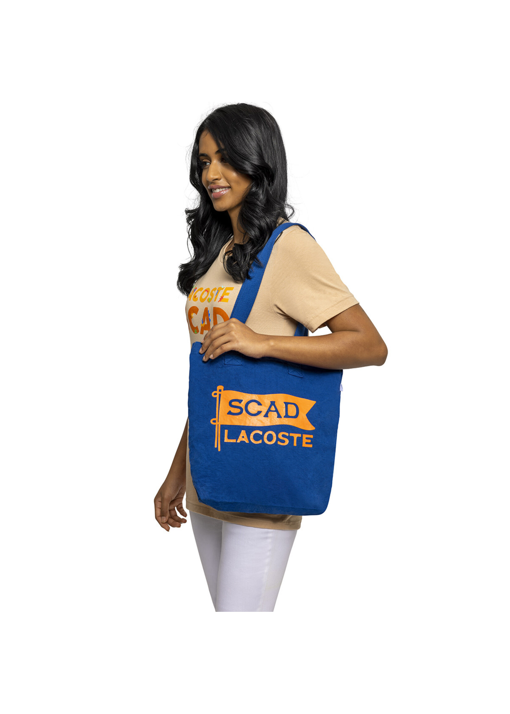 SCAD SCAD Lacoste Flag Tote