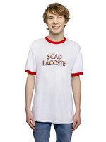 SCAD SCAD Lacoste Outline Ringer T-Shirt