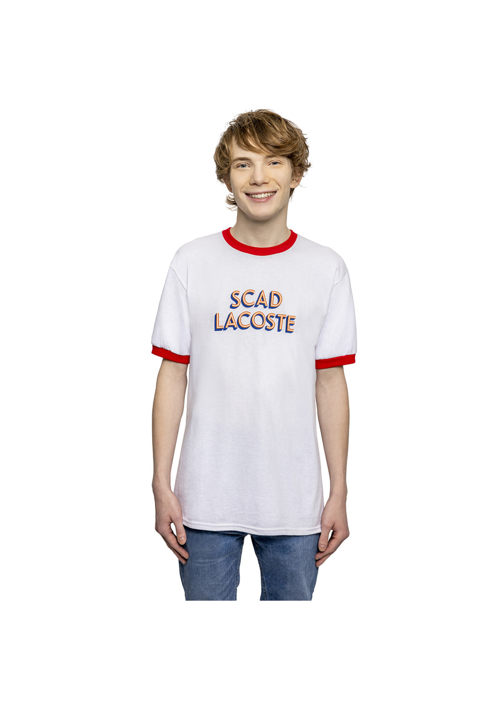 SCAD SCAD Lacoste Outline Ringer T-Shirt