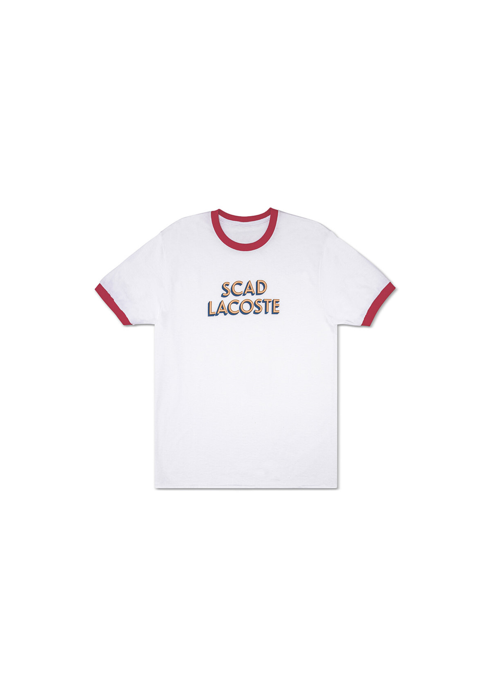 SCAD SCAD Lacoste Outline Ringer T-Shirt