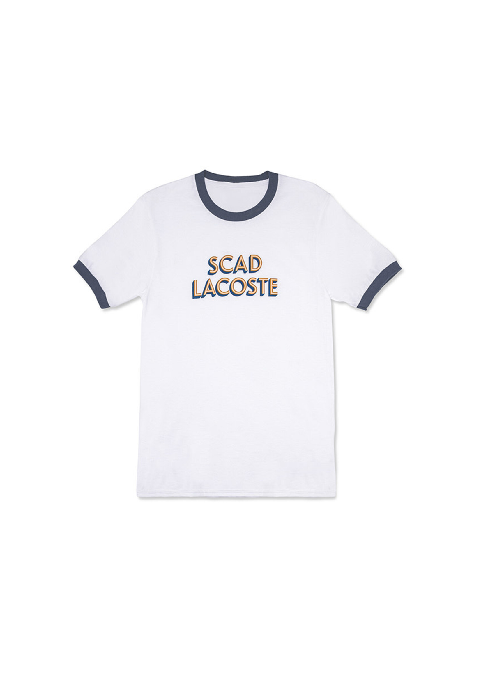 SCAD SCAD Lacoste Outline Ringer T-Shirt