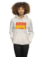 SCAD SCAD Cool Stacked, Hooded Sweatshirt, Cream
