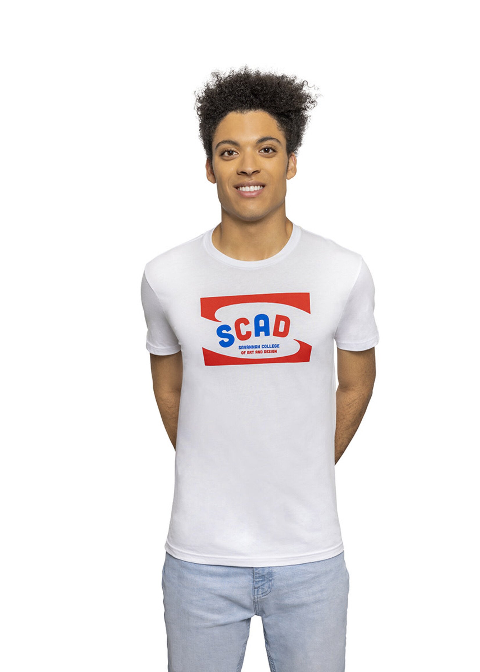 SCAD Brillo, T-Shirt, White