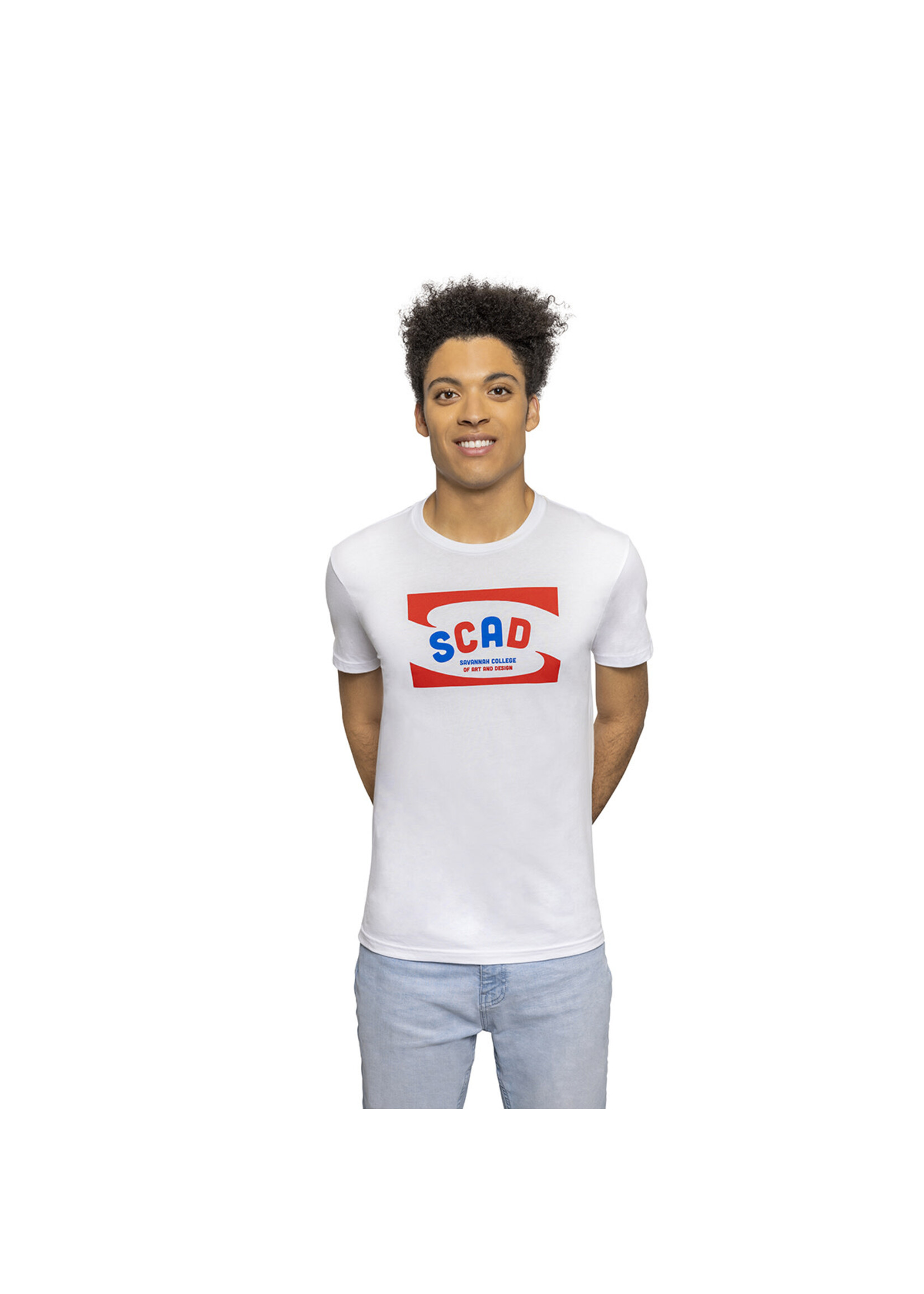 SCAD Brillo, T-Shirt, White