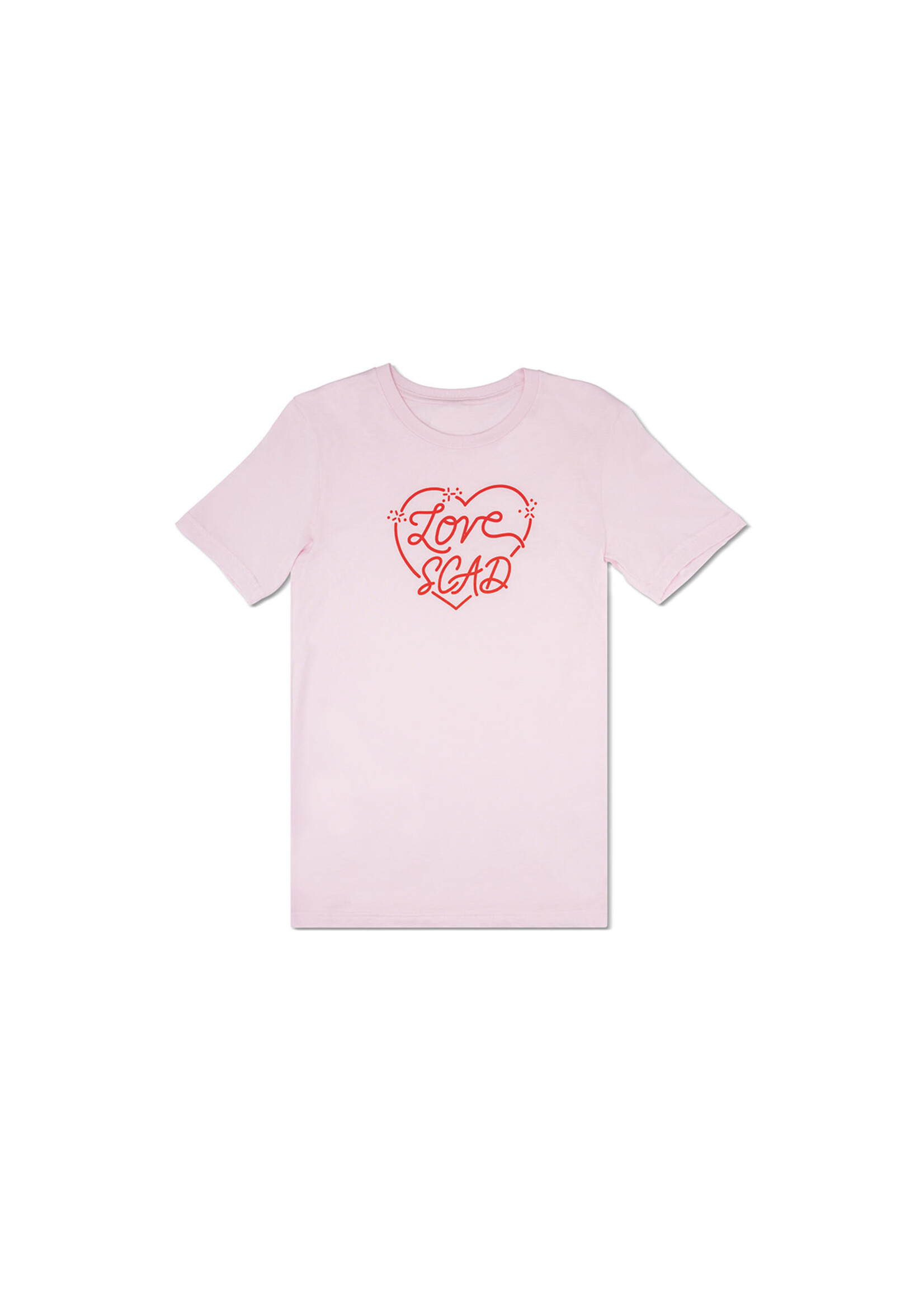 SCAD Love SCAD, T-Shirt, Light Pink