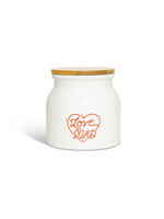 SCAD Love SCAD 16.9 oz Ceramic Container, White