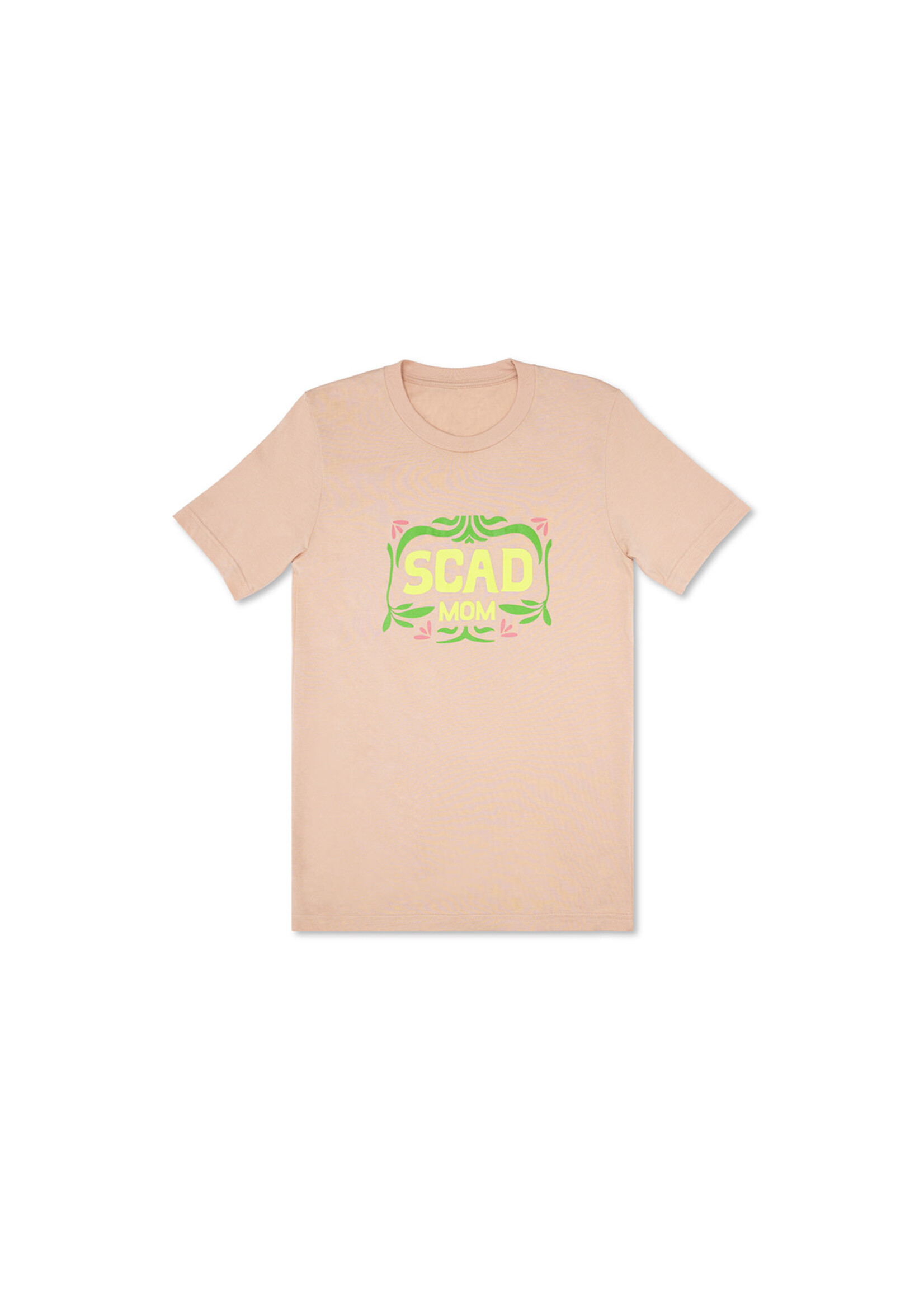 SCAD SCAD Mom Flower Bud, T-Shirt, Peach