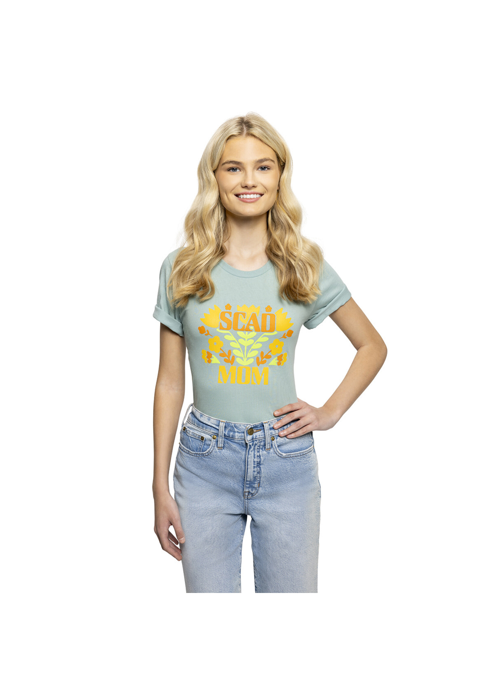 SCAD SCAD Full Bloom T-Shirt Dusty Blue