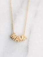 Sarah Howell Helmsie I'm Mama Necklace, Gold