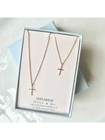 Sarah Howell Mama & Me Cross Necklace Set