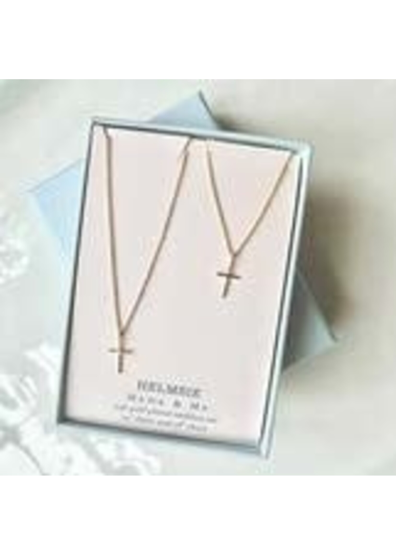 Sarah Howell Mama & Me Cross Necklace Set