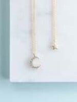 Sarah Howell Helmsie Mama & Me Moon and Star Necklace Set