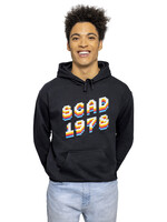 SCAD Level Up, Hooded Sweatshirt, Black