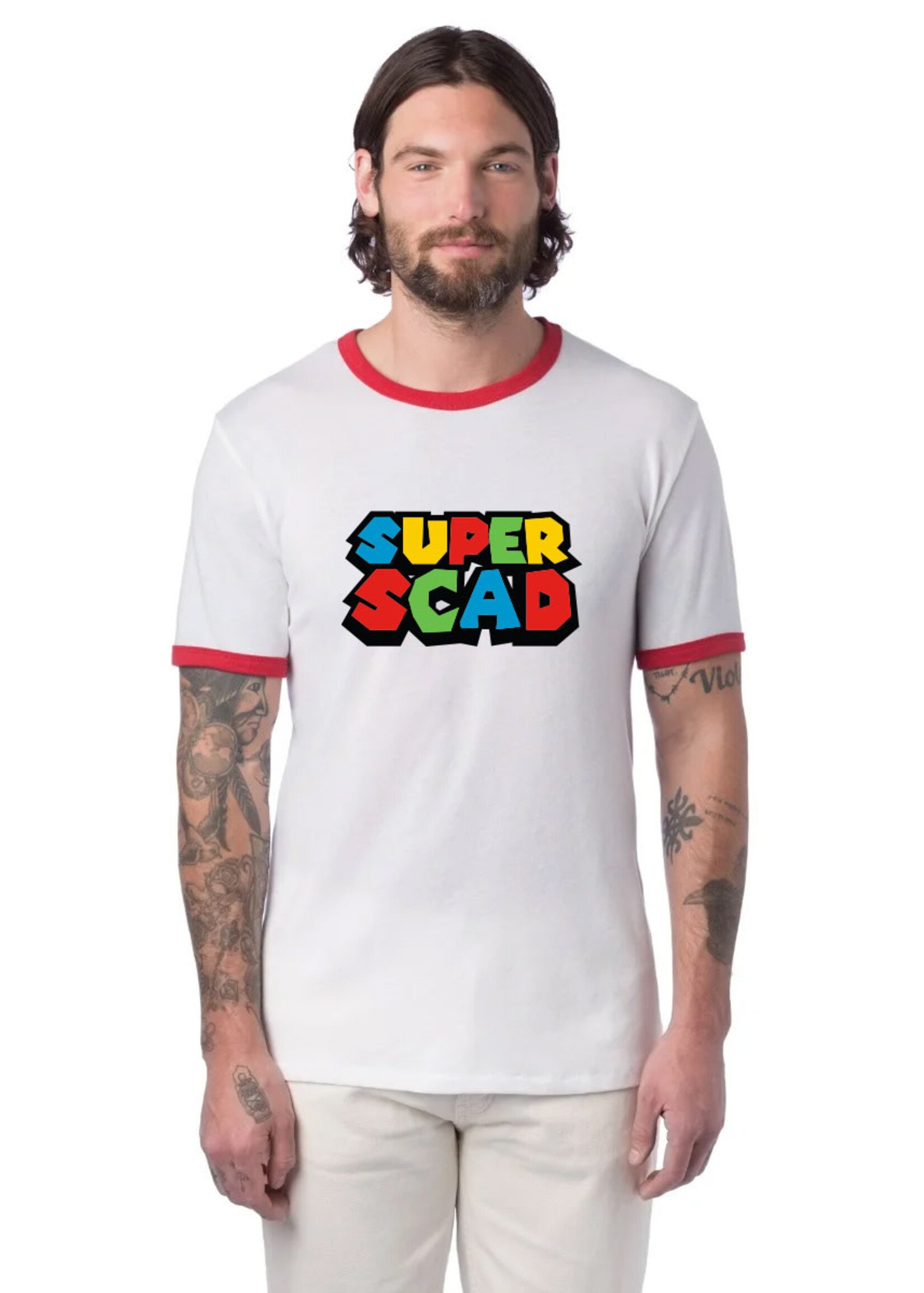 SCAD SCAD Mario Ringer T-shirt