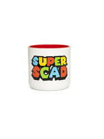 SCAD SCAD Super Mario Mug, 14 oz., White/Red