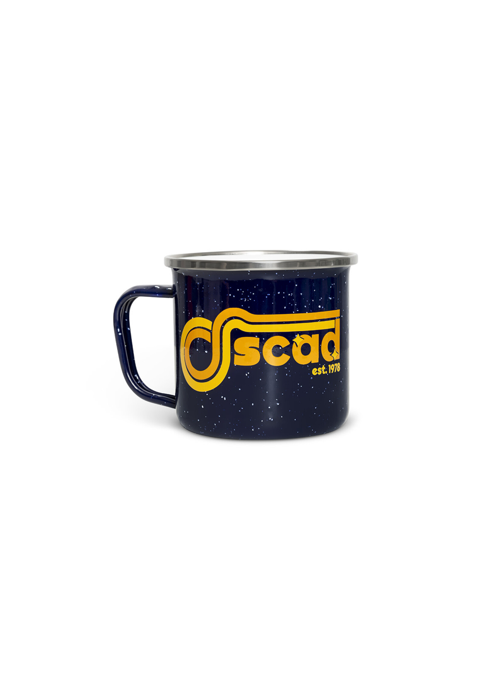 SCAD Boogie Down SS Mug, Navy- 13 oz.