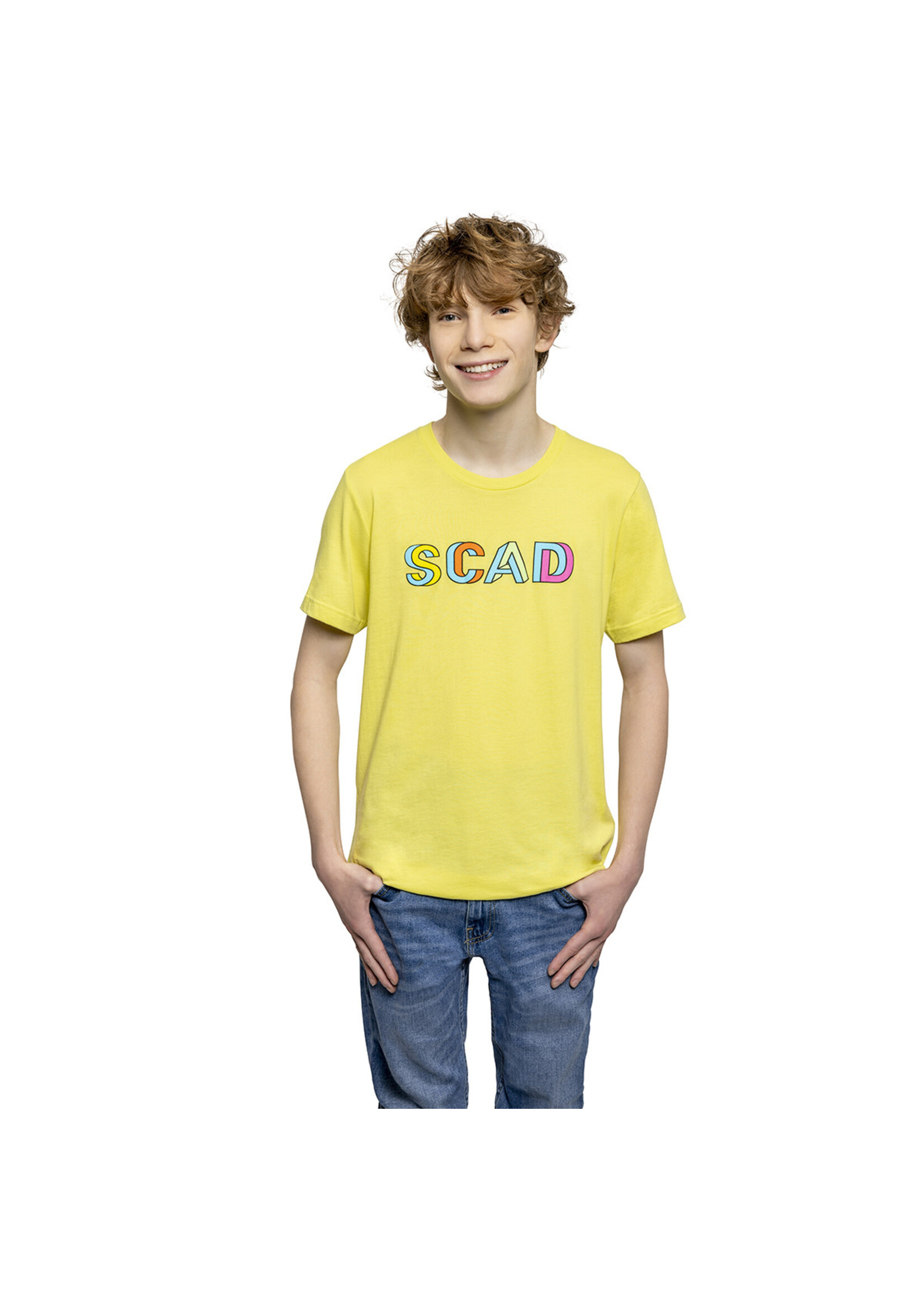 SCAD SCAD 3D Twist T-Shirt Chartreuse