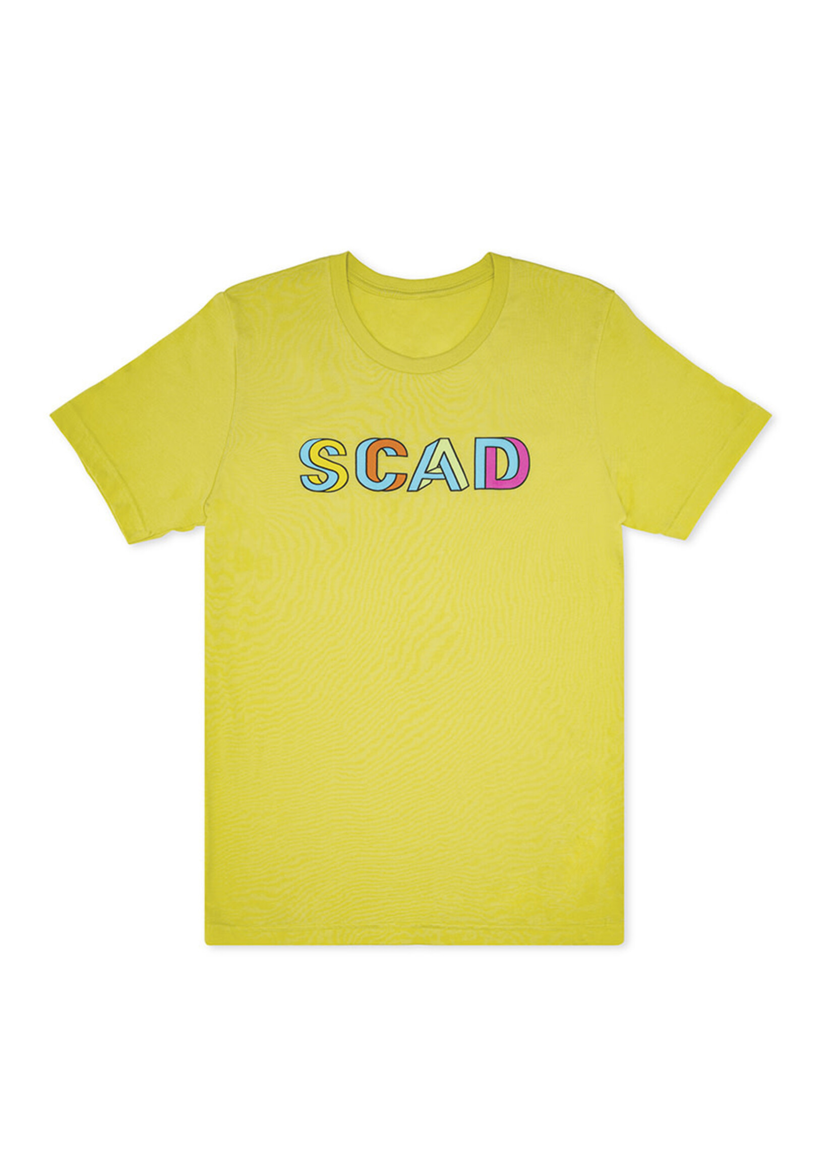 SCAD SCAD 3D Twist T-Shirt Chartreuse