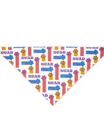 SCAD SCAD Paw Pattern Dog Bandana