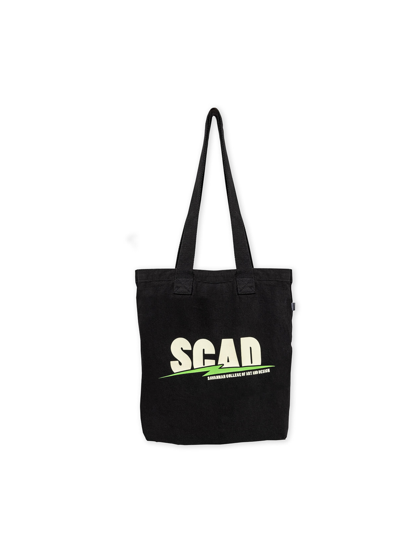 SCAD SCAD Bolt, Black, Canvas Tote