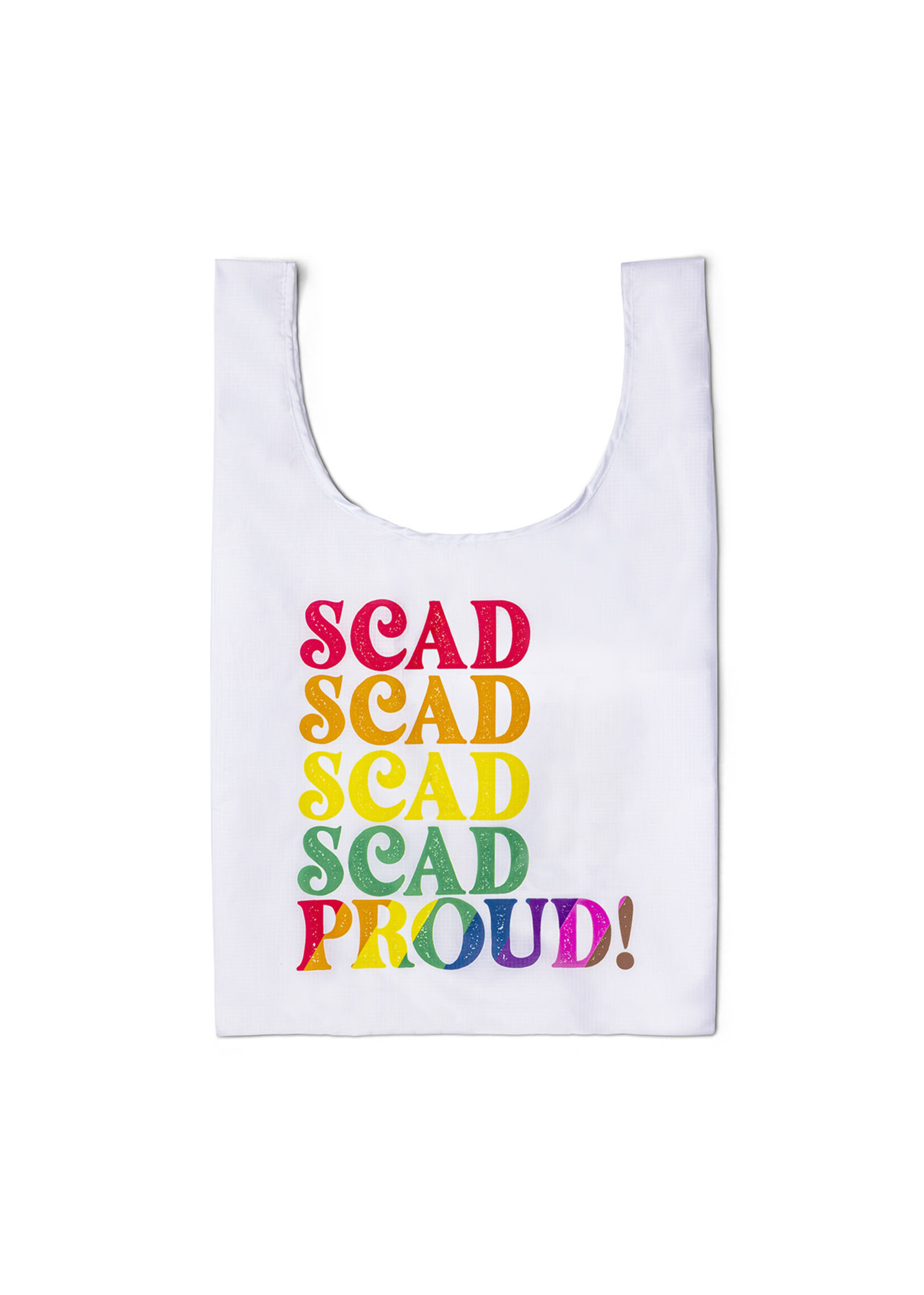 SCAD SCAD Proud, Tuck & Toss Tote White