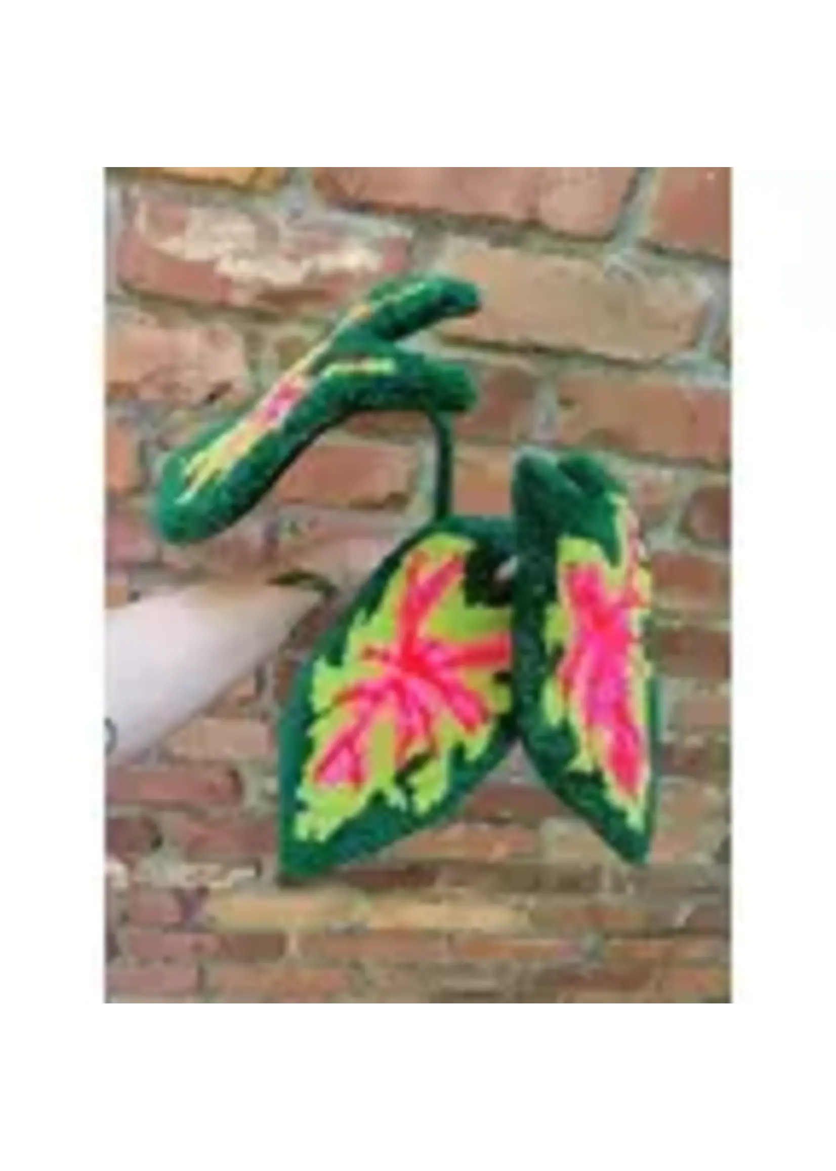 Rebecca Coll Rebecca Coll Tufted Caladium Leaf