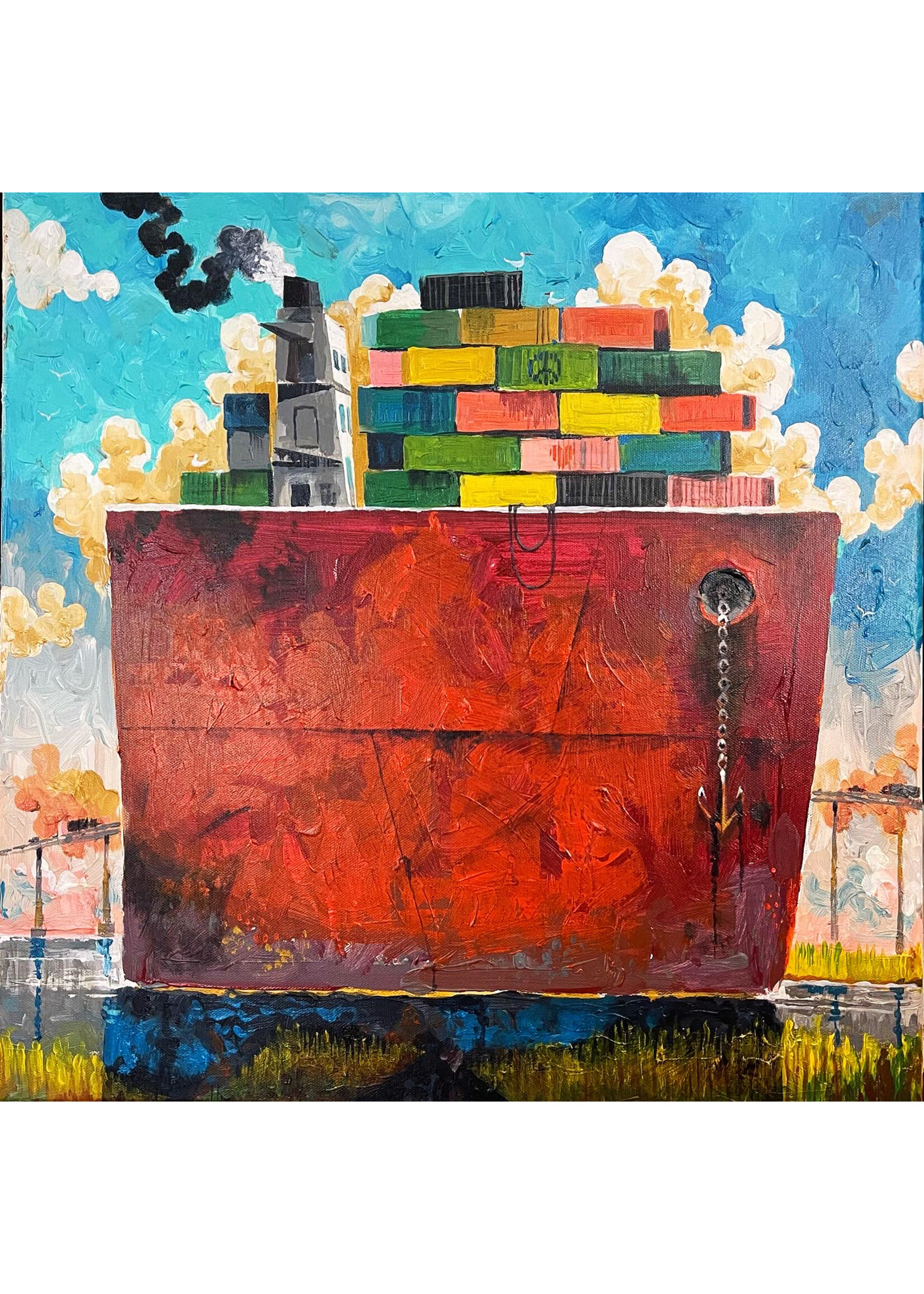Timothy Banks Ship of Containers