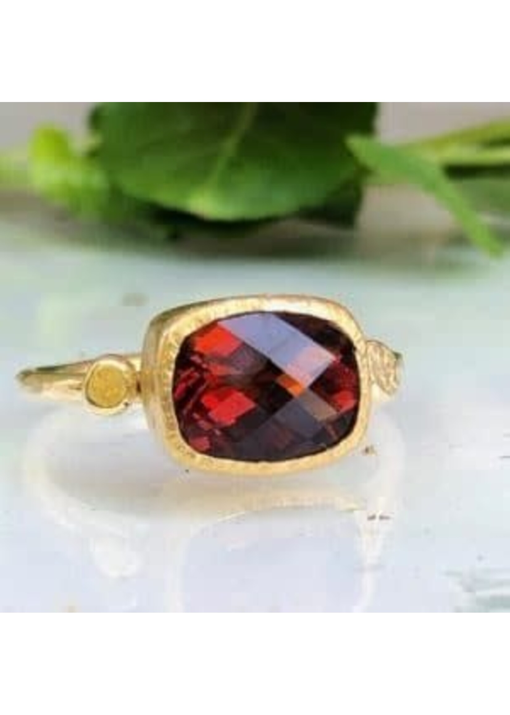 Studio Fran Studio Fran Fire Citrine Ring GOLD