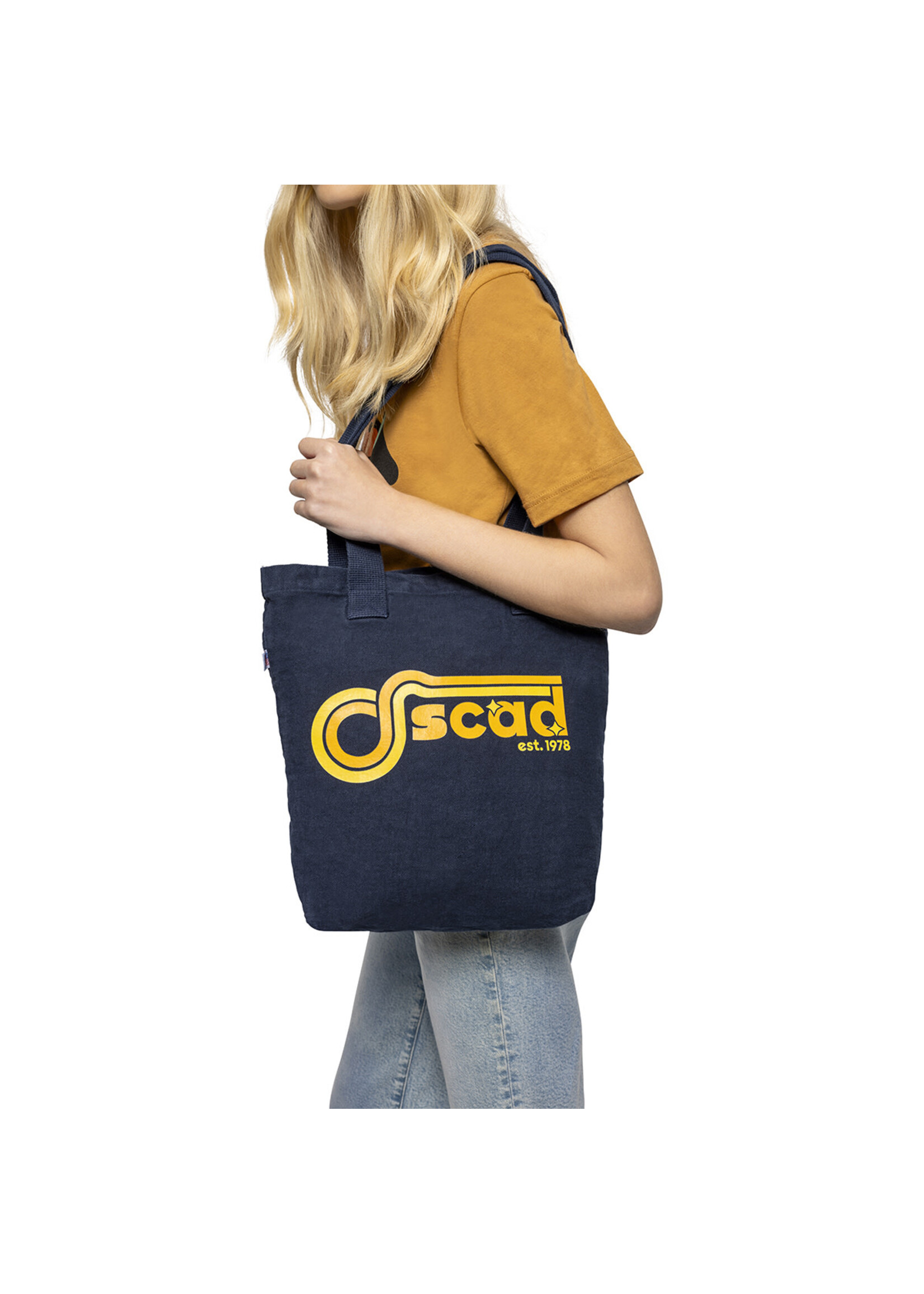 SCAD SCAD Boogie Down, Navy, Canvas Tote