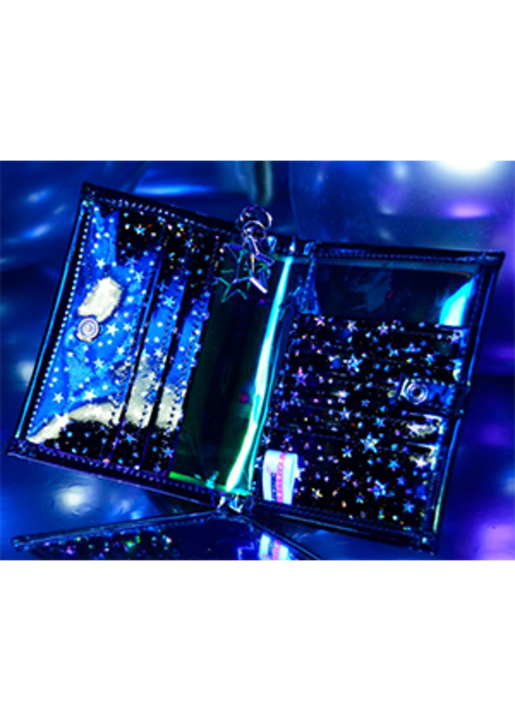 Mariah Hodges Liquid Glitter Mini Wallet Area 51