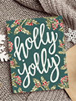Erica Catherine Fulp Holly Jolly Note Card