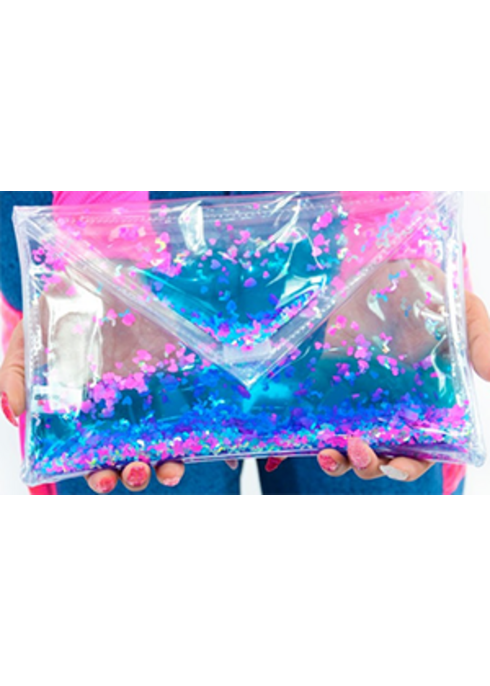 Mariah Hodges Liquid Glitter Fold Over To the Beat of My Heart