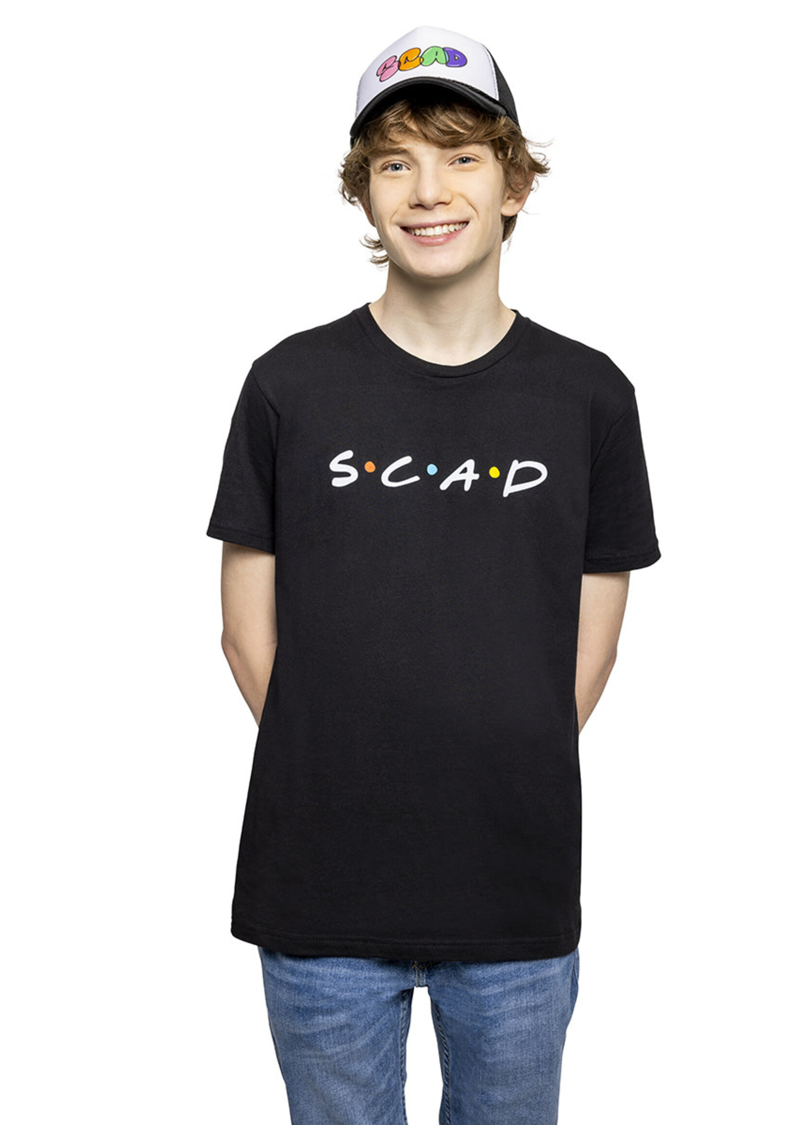 SCAD SCAD Friends, T-Shirt, Black  XL