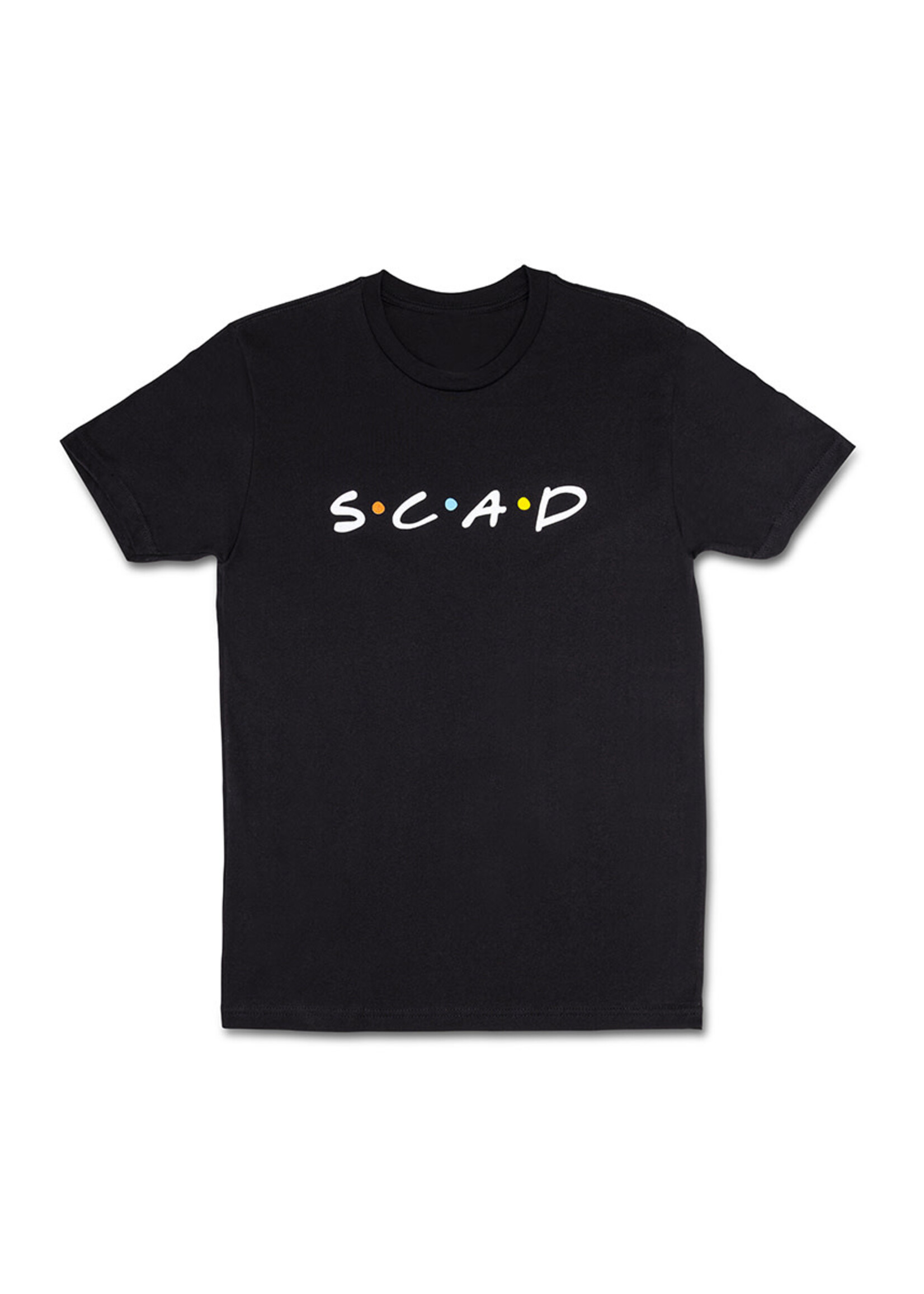 SCAD SCAD Friends, T-Shirt, Black  XL