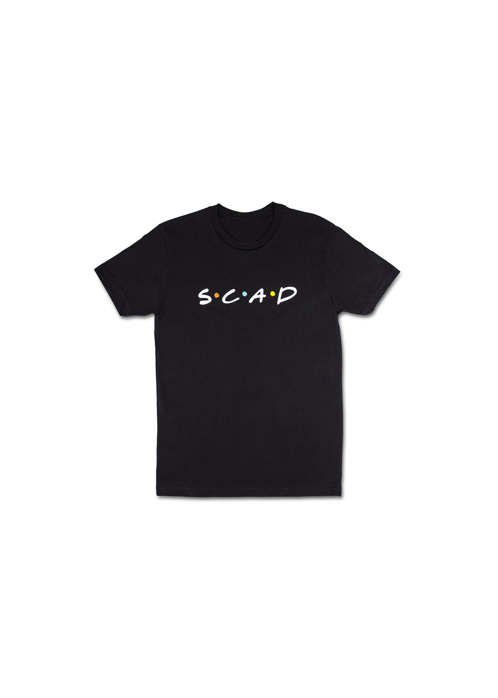 SCAD SCAD Friends, T-Shirt, Black  XL