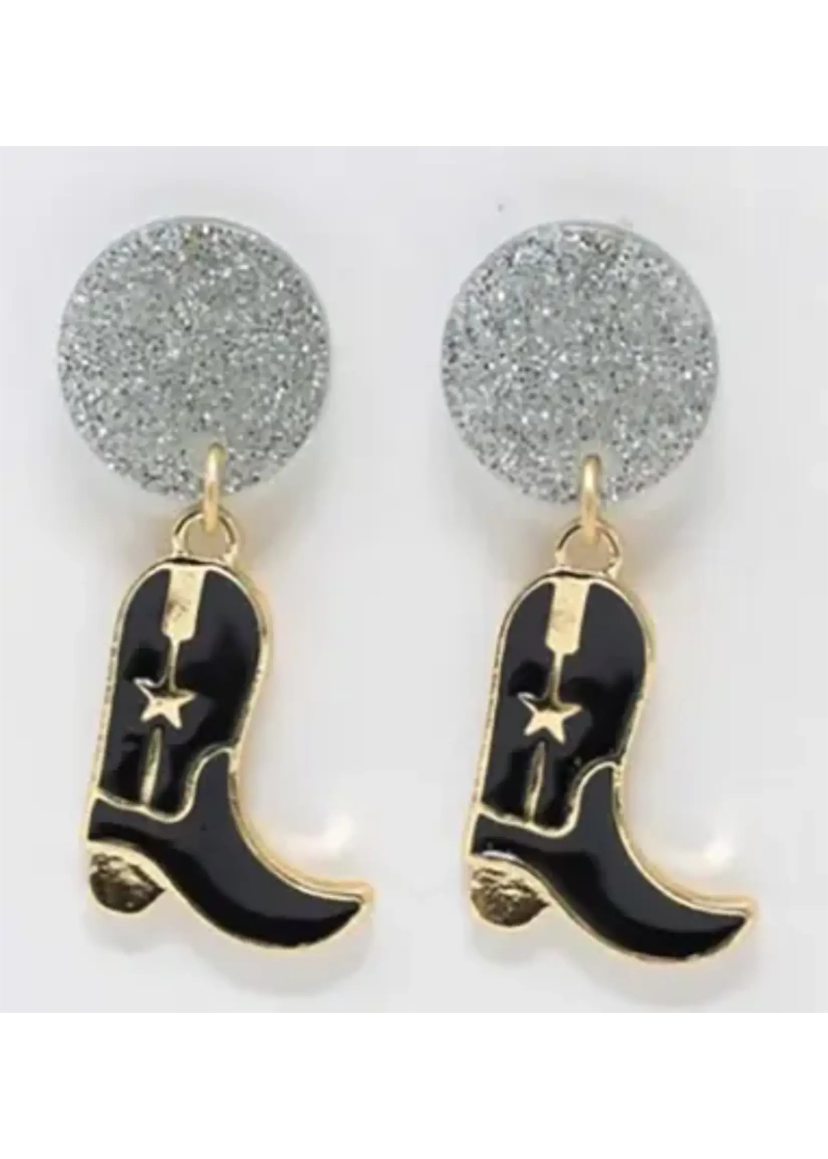 Mary Kathryn Let's Go Girls Earrings - Black
