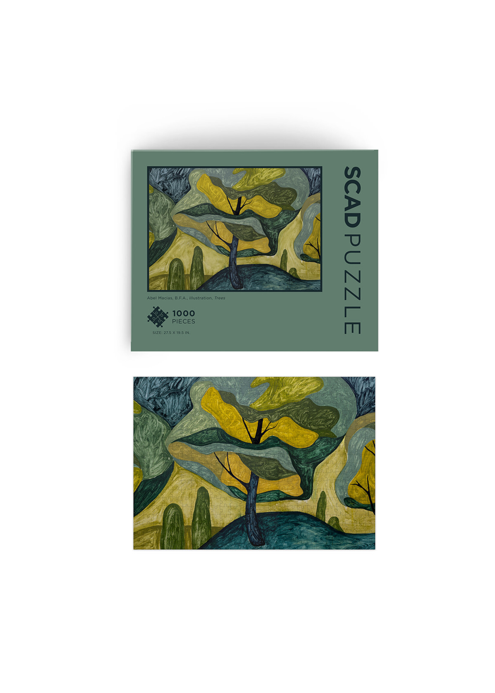 SCAD SCAD Puzzle Trees, Abel Macias