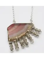 Stephanie O’Brien Stephanie O’Brien Agate Half Moon Necklace