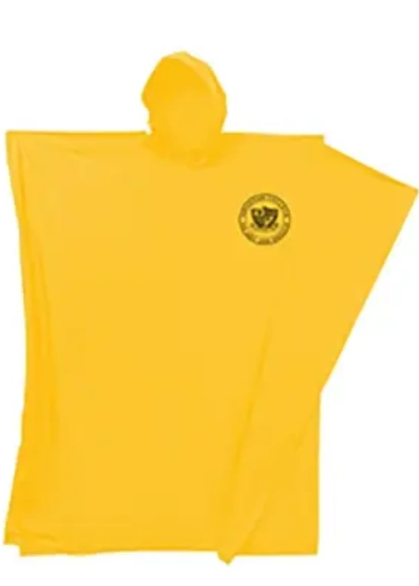 SCAD SCAD Crest Poncho Yellow - 52" x 86"